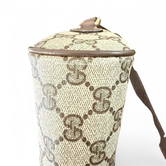 Authentic Vintage Gucci GG Supreme Sherry Line PVC Leather Shoulder Bag COA Incl - Picture 15 of 16